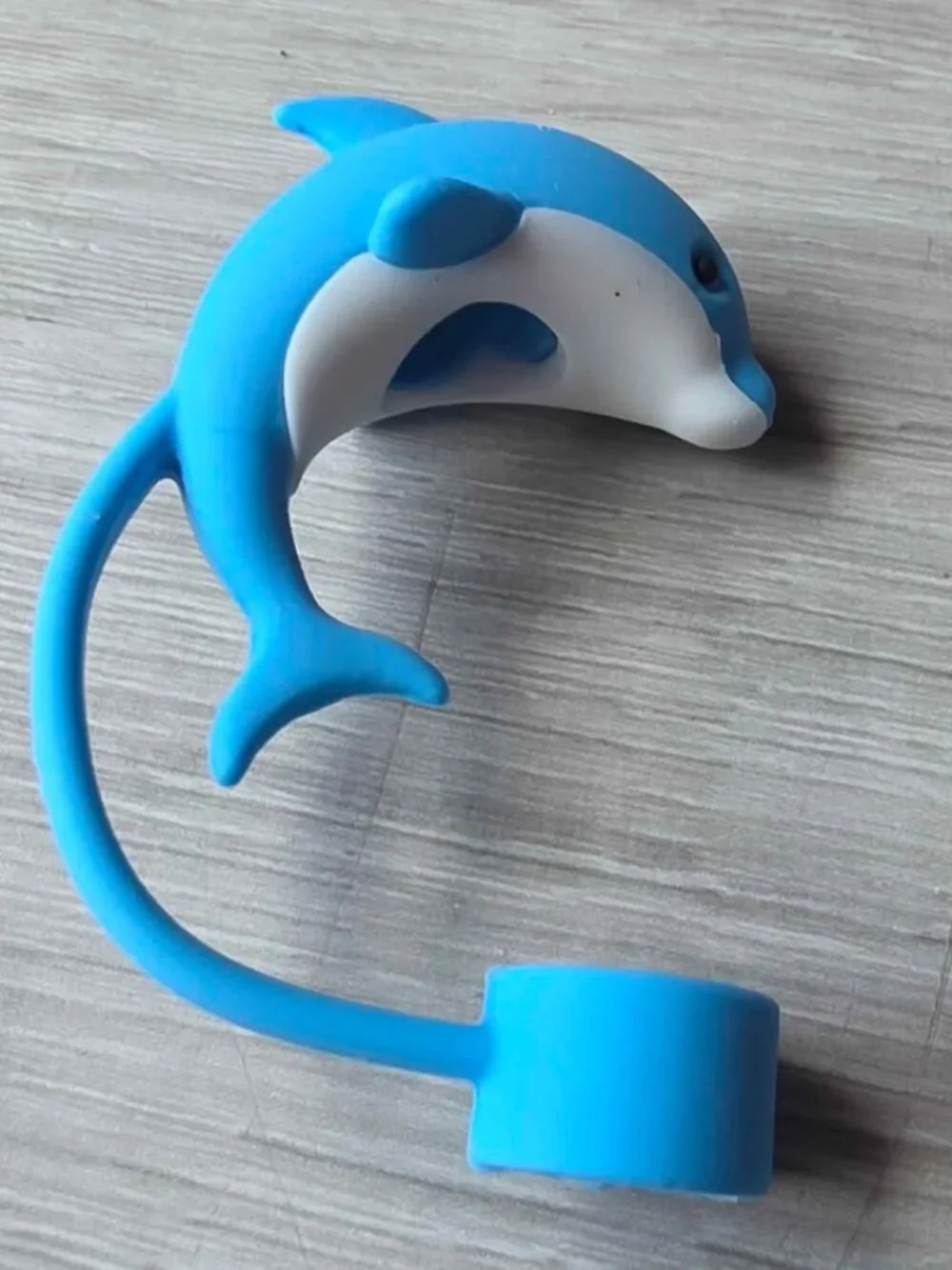 N/A blue silicone